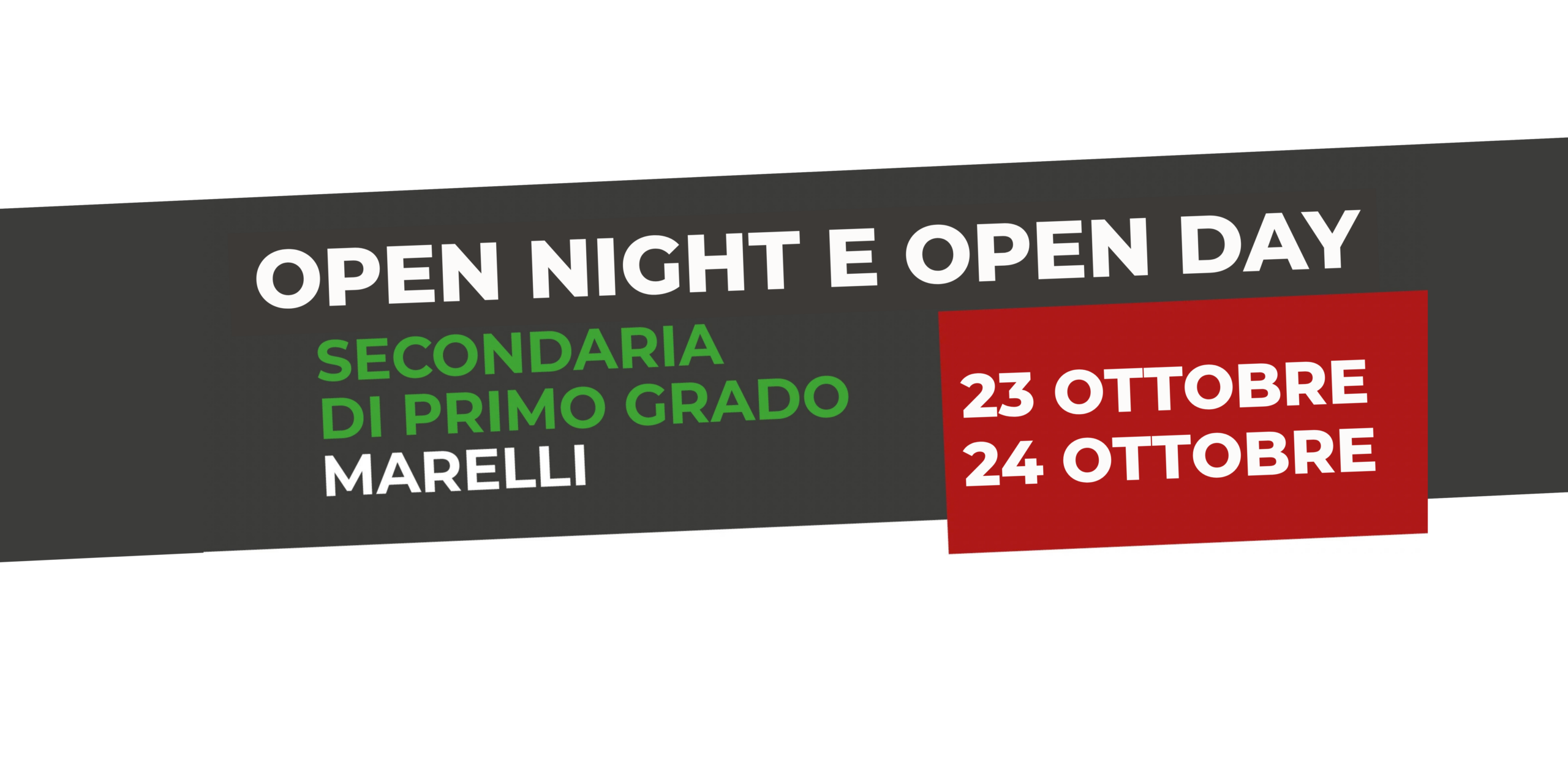 Open Night e Open Day Scuola media: vieni a conoscerci!